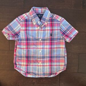 Ralph Lauren Kids Multicolor Plaid Button-Down Shirt